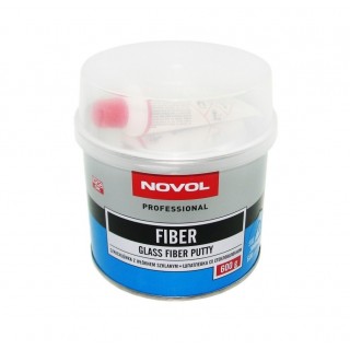 NOVOL Шпатлевка ПЭ со стекловолокном "FIBER"   0,6кг