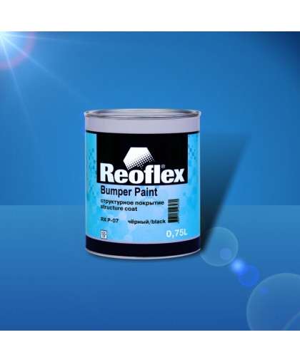 REOFLEX  Структурное покрытие черный  0,75л
