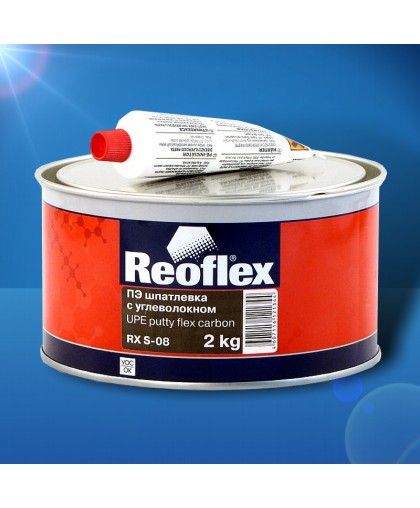 REOFLEX  Шпатлевка с углеволокном Flex Carbon 1кг