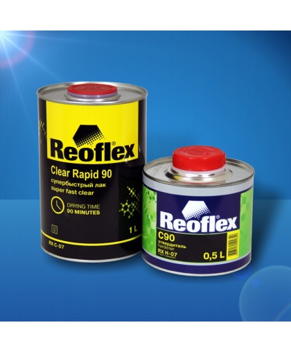 REOFLEX  Лак супербыстрый  UHS 0,5 л  + Отвердитель 0,25л