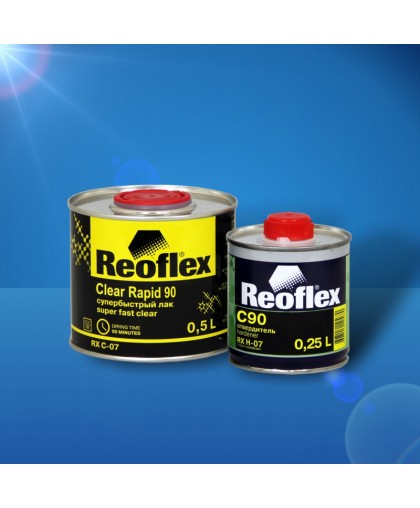 REOFLEX Лак супербыстрый  UHS 1 л  + Отвердитель 0,5л
