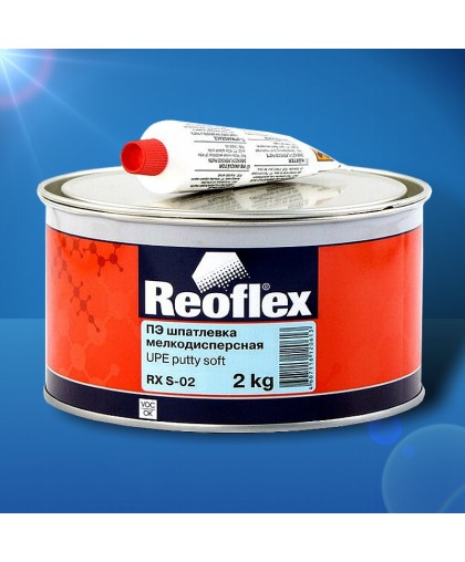 REOFLEX  Шпатлевка мелкодисперсная Soft  2 кг