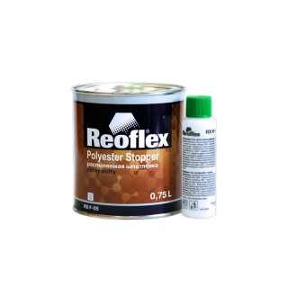 REOFLEX  Шпатлевка жидкая Spray (0,75л +отвердитель 0,05л)
