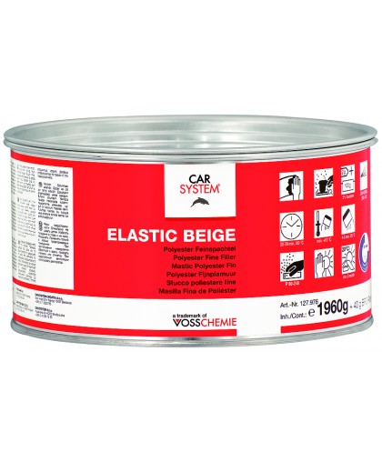 Car System (130855) 9566 Шпатлевка эластичная Elastic 1кг
