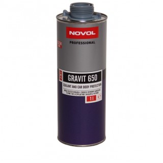 NOVOL  GR 650 Герметик и антигравий  2 в 1 серый   1л