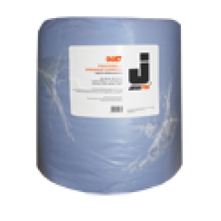 JetaPro 5850266 Двухслойные очищающие бумажные салфетки, синие,  36x38 см (рулон 500 шт.)