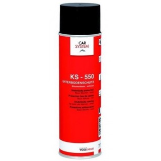 Car System (126029) 3721 Антикор битумный для днища черный аэрозоль KS-550  500мл