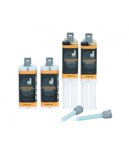 JetaPro 5596/25 2К Клей для пластика шприц, 5 мин., Черный 25г JetaPro 5596/25 2К Клей для пластика шприц, 5 мин., Черный 25г