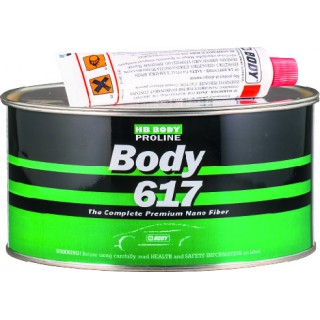 Body 617 Шпатлевка PROLINE NANO FIBER POLYESTER FILLER 1,8кг