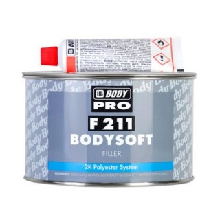 Body 211 Шпатлевка BodySoft Полиэфирная 0,25кг Body 211 Шпатлевка BodySoft Полиэфирная 0,25кг