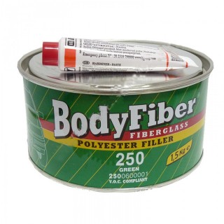Body 250 Шпатлевка Fiber-Soft Полиэфирная 1,5кг Body 250 Шпатлевка Fiber-Soft Полиэфирная 1,5кг