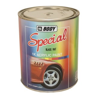 Body Краска 517 черная матовая 1л
