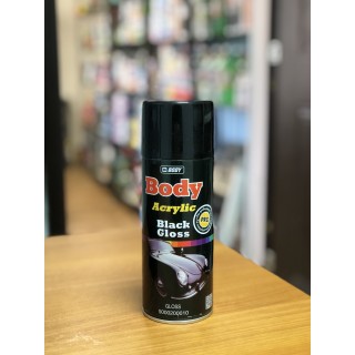 Body Спрей Краска черная глянцевая 0,4л