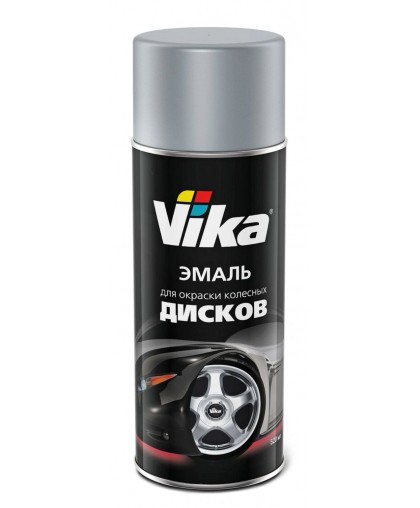 Vika Аэрозоль эмаль для дисков Серебристая 520 мл